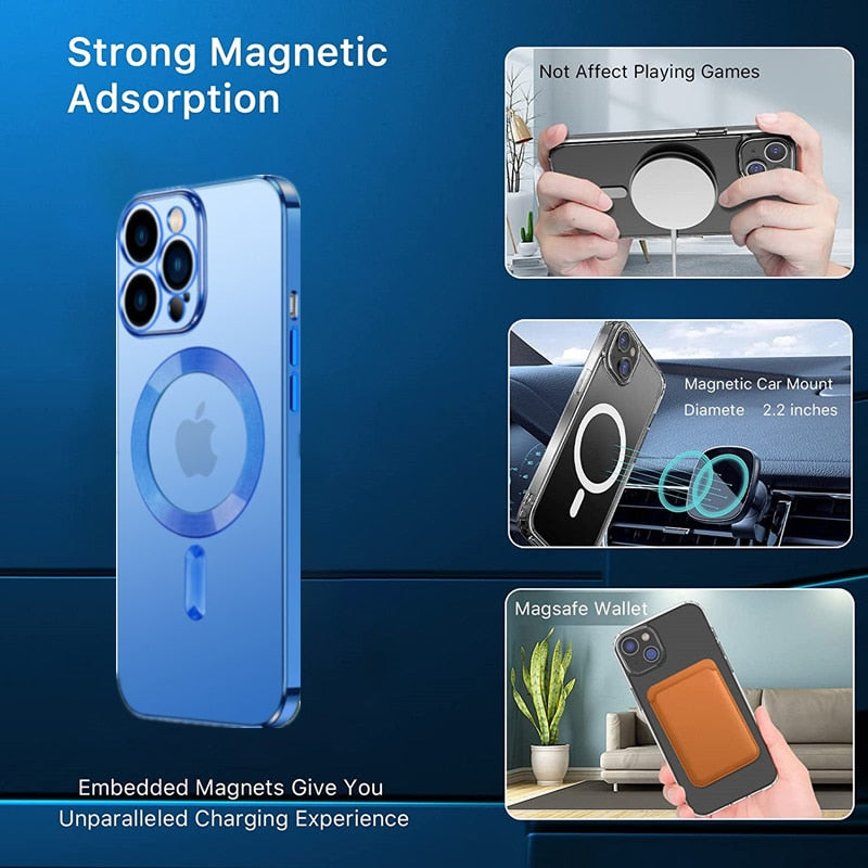 Magnetic Wireless Charging Case