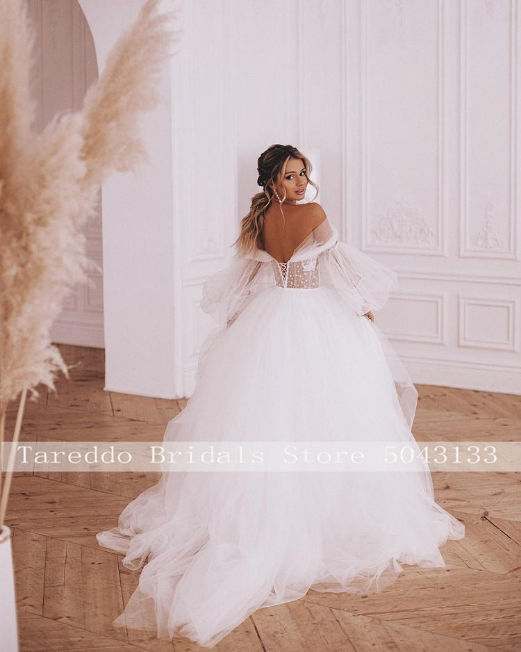 Wedding Detachable Bridal Dress