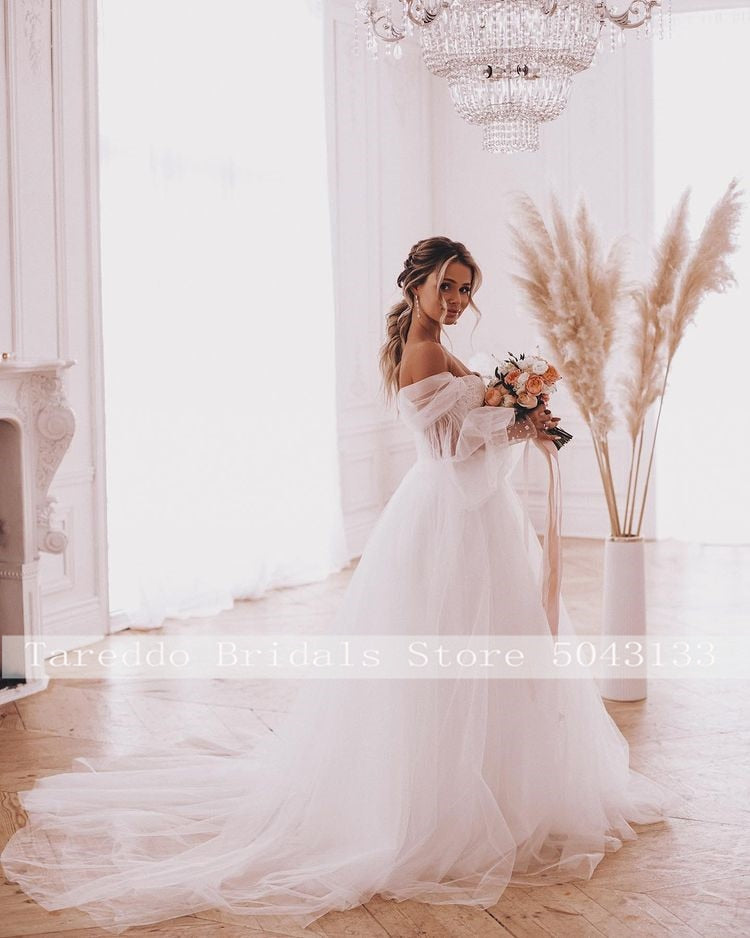 Wedding Detachable Bridal Dress